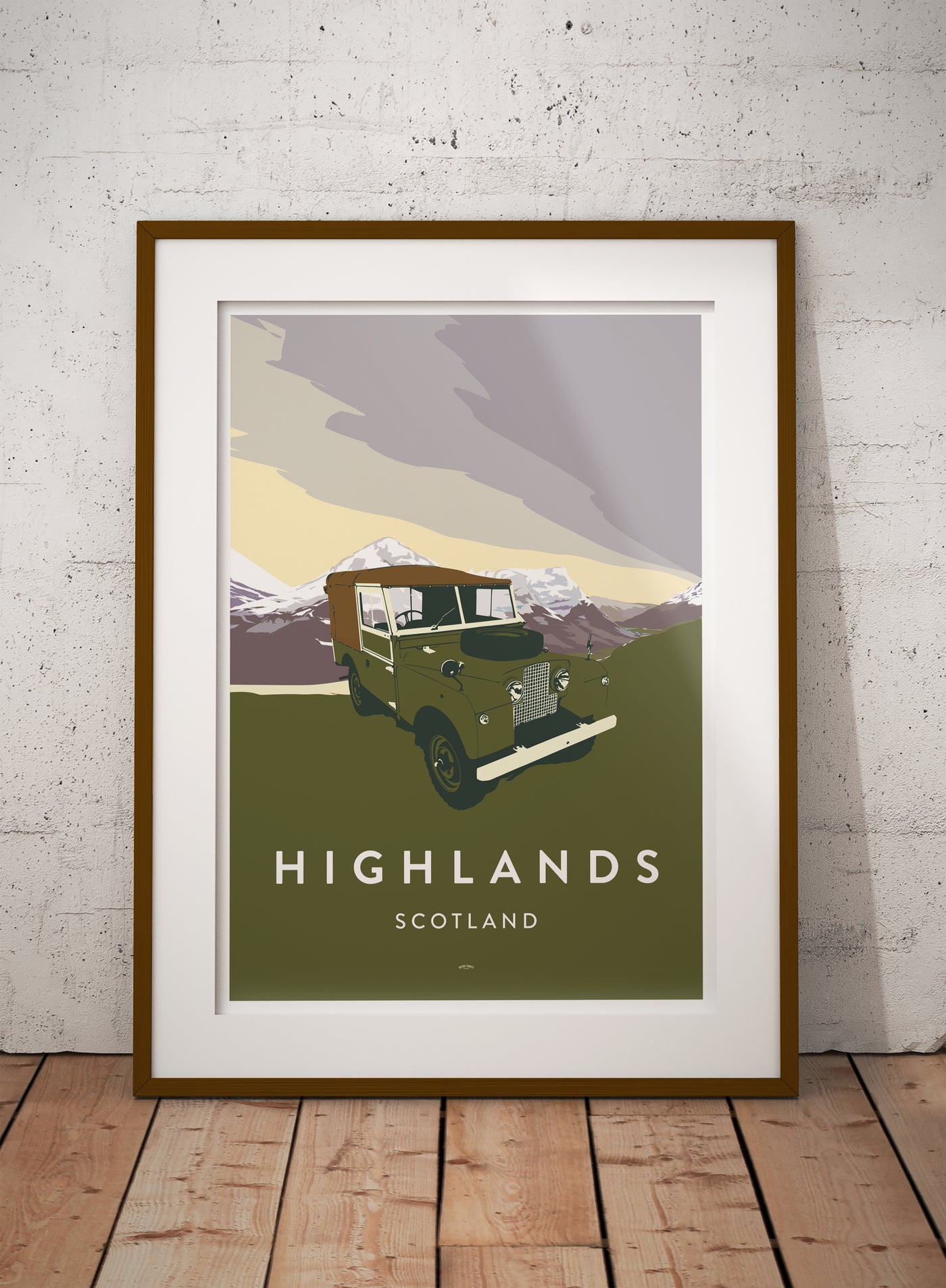 'Highlands' 86" Prints