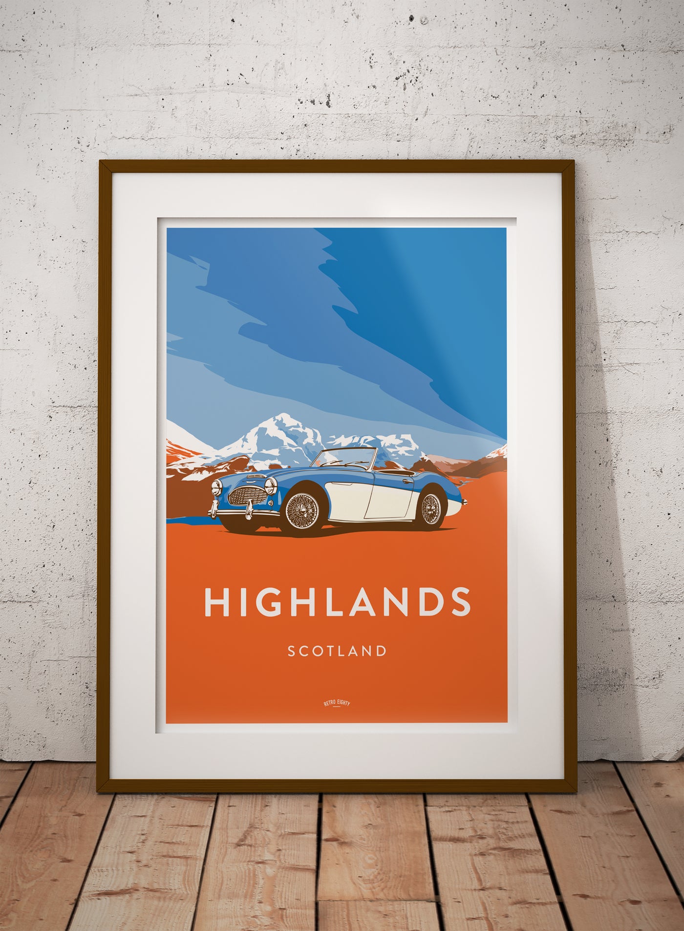 'Highlands' Big Healey Prints