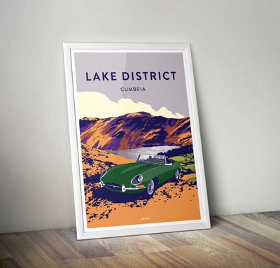 'Lake District' E type Prints
