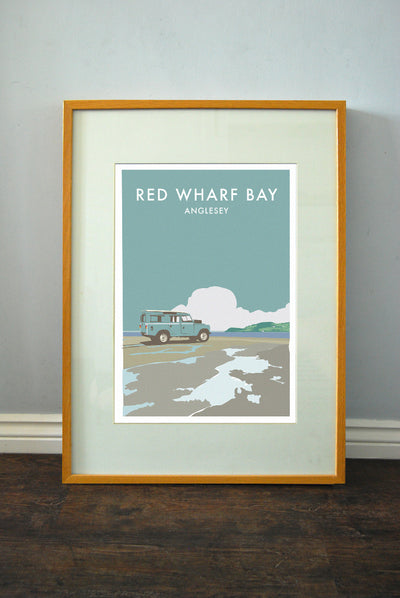 Series 2 'Red Wharf Bay' print