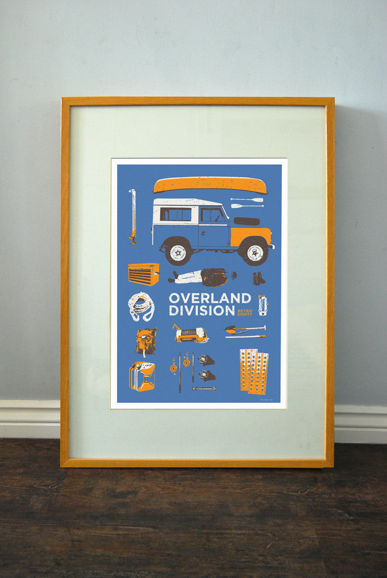 Series 2/3 'Overland Division' print