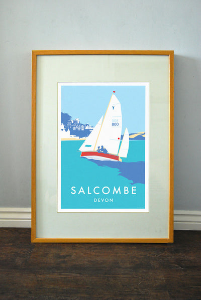 'Salcombe' yawl print