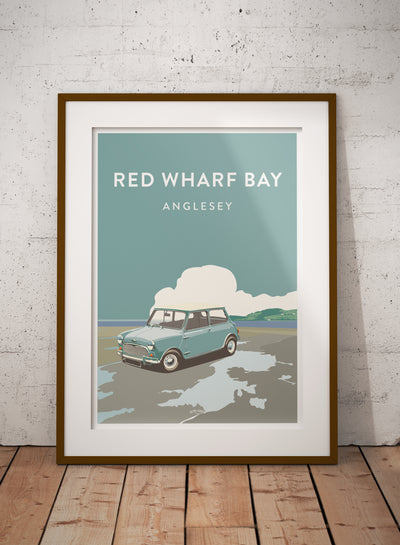 'Red Wharf Bay' Mini Prints