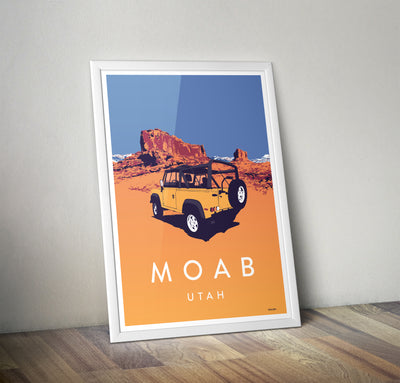 'Moab' NAS90 print