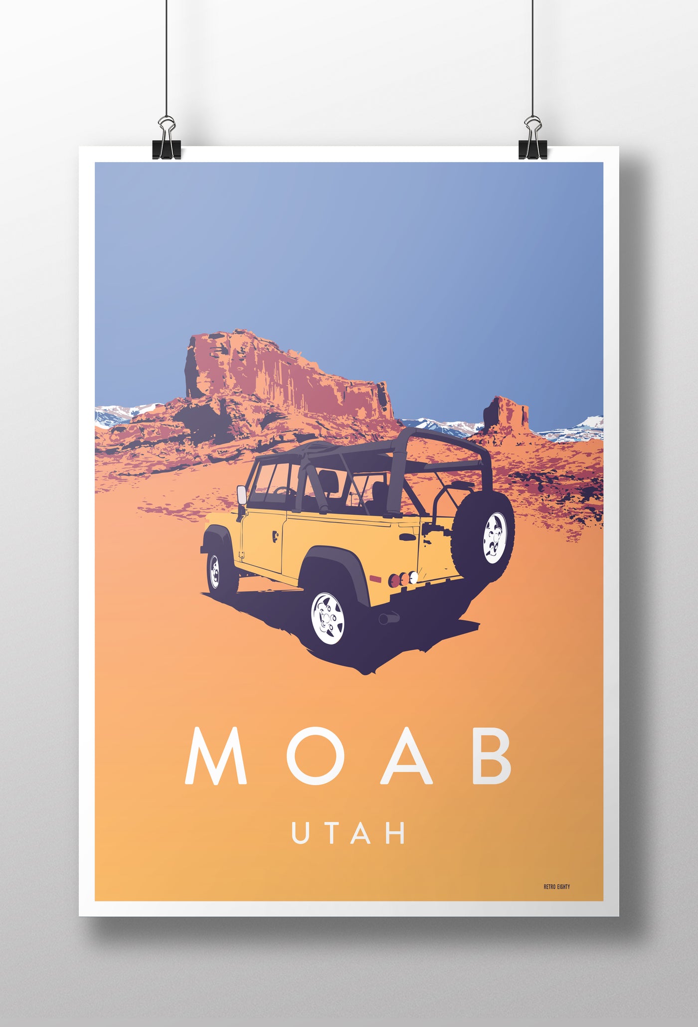 'Moab' NAS90 print