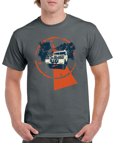 vintage overland series land rover t-shirt