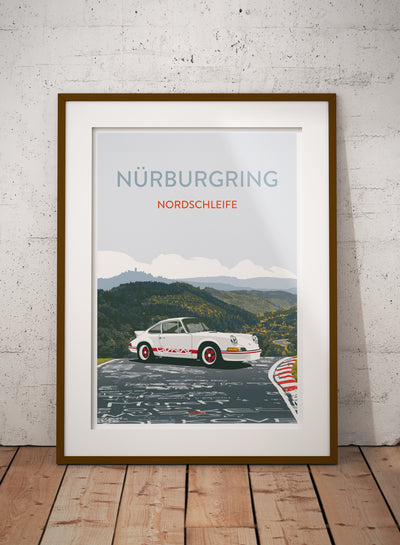 'Nurburgring Nordschleife' 911 2.7 RS Prints