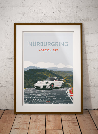 'Nurburgring Nordschleife' 911 GT3 RS Prints