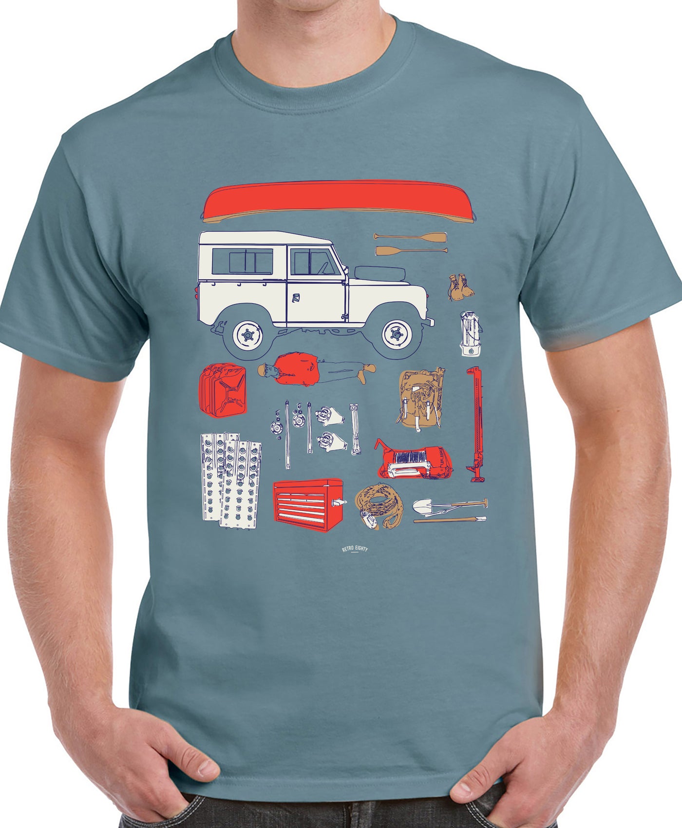 Overland Division Series Land Rover t-shirt