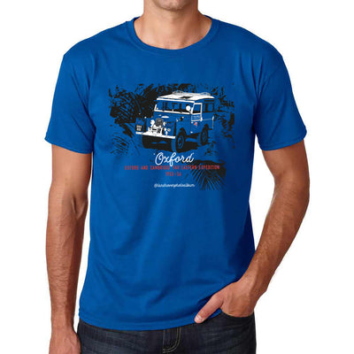 Oxford Cambridge Expedition series land rover t-shirt