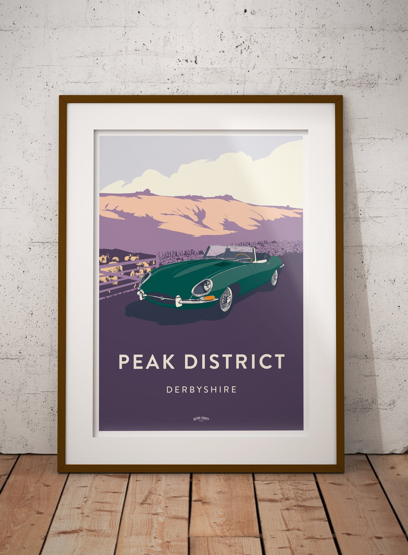 'Peak District' E type Prints