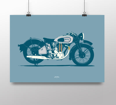 Pre-War Norton Motorcycle