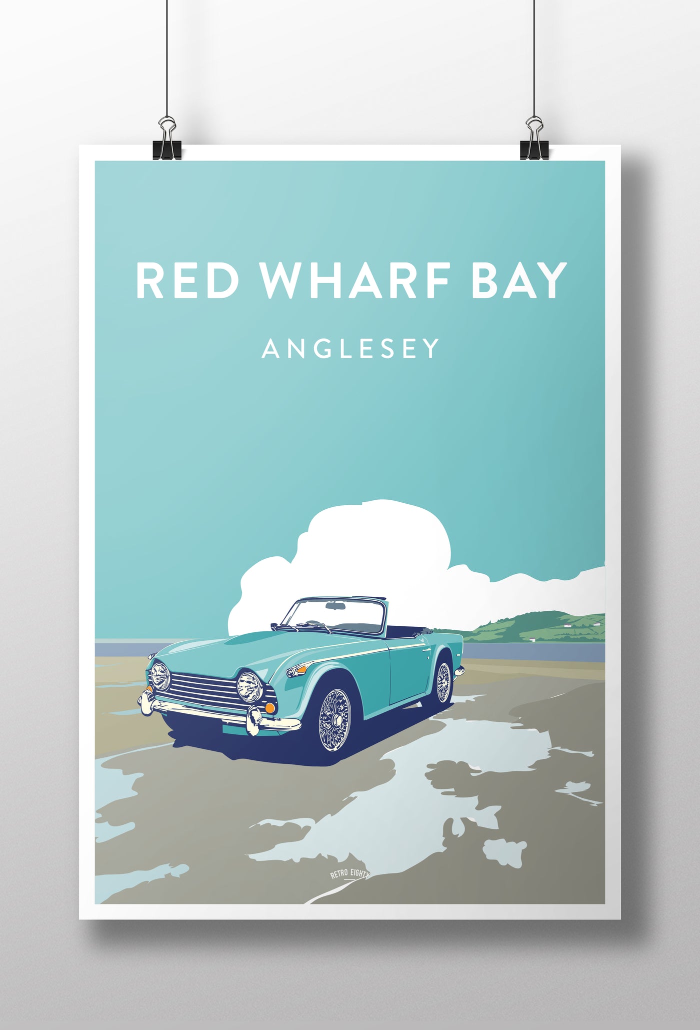 'Red Wharf Bay' TR5 Prints