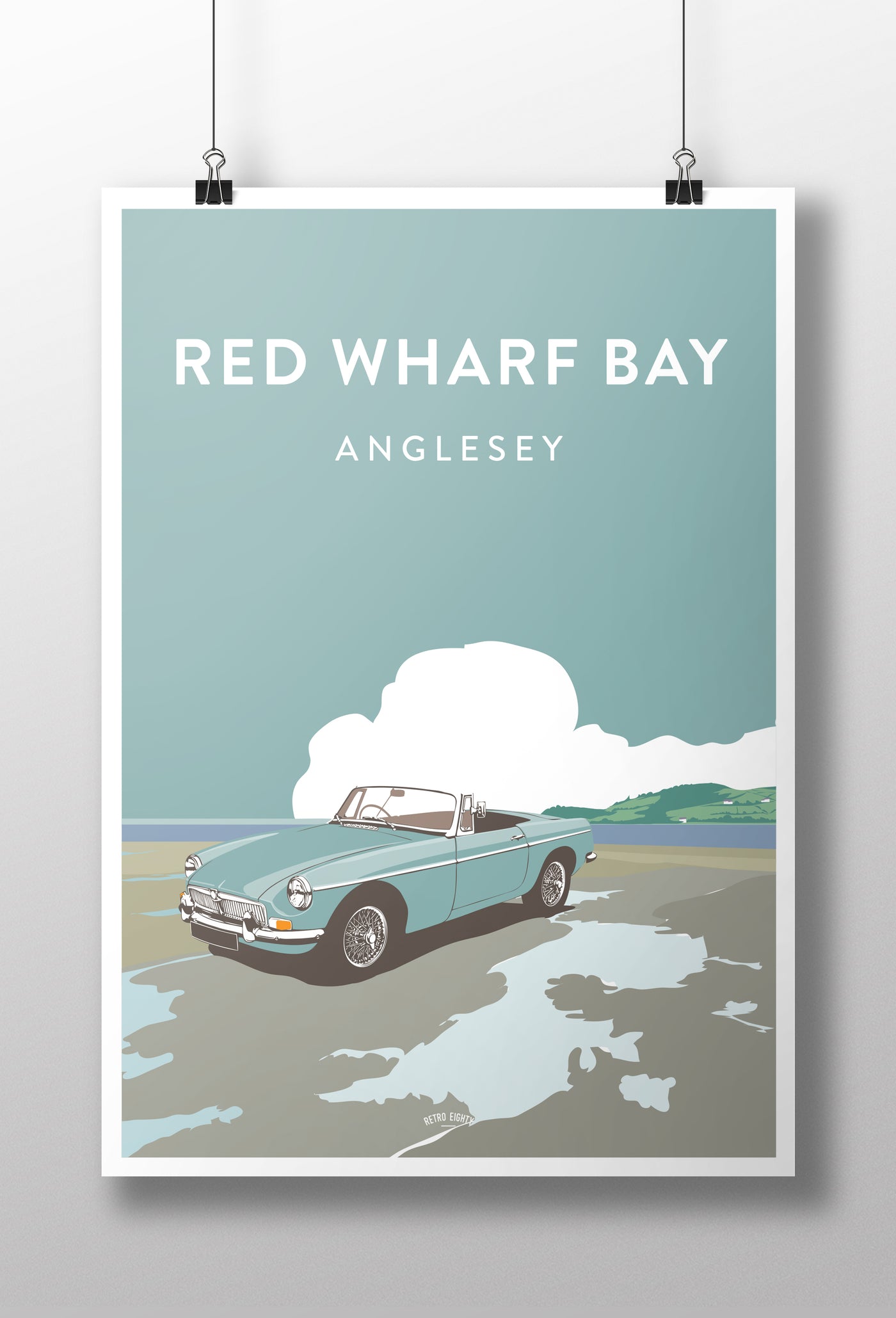 'Red Wharf Bay' MGB Prints