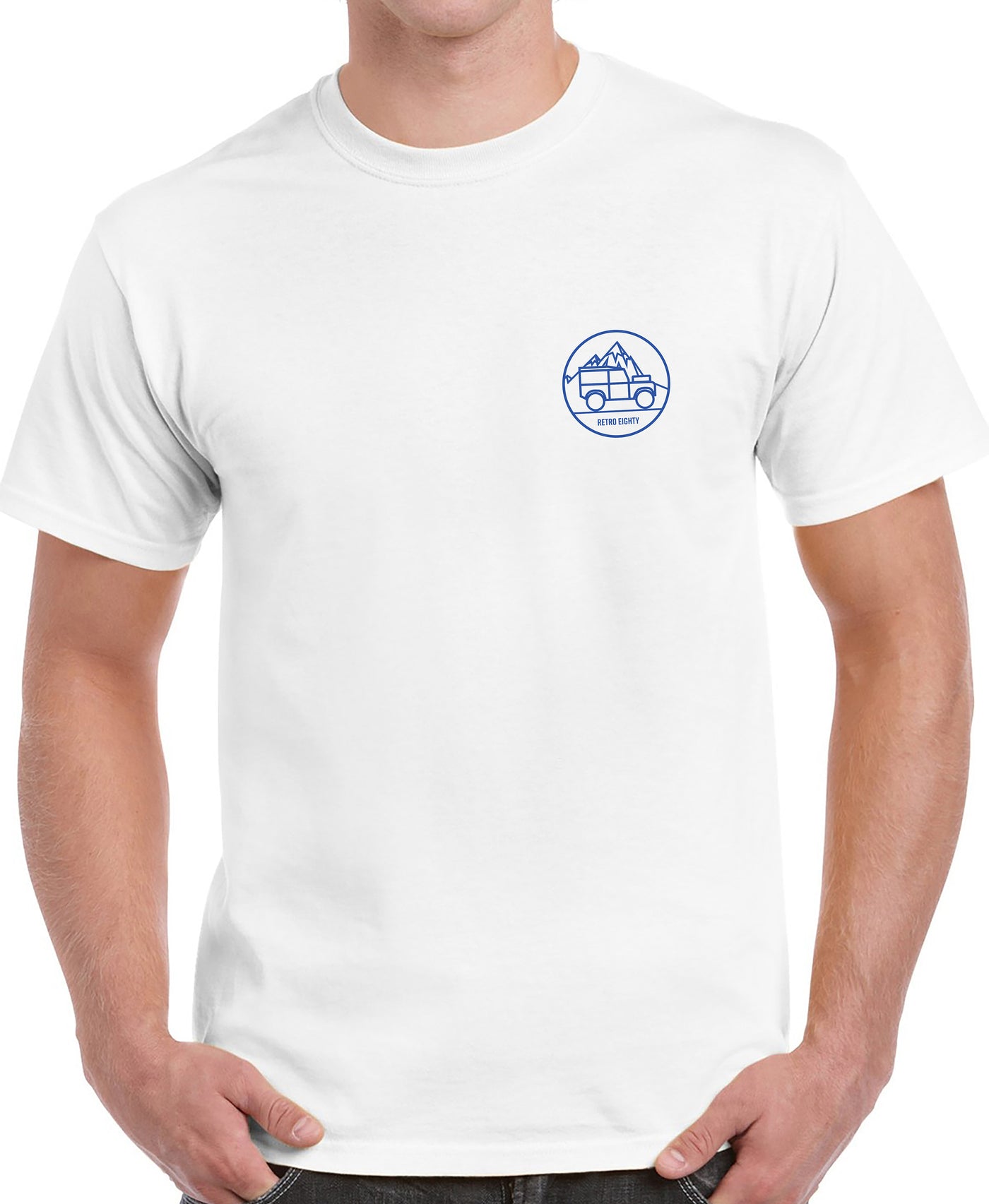 'Icon' - t-shirt - Unisex B&C White