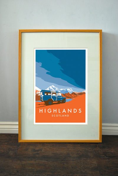 'Highlands' print 107 SW