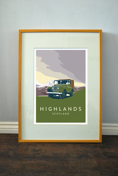 Series 1 'Highlands' print