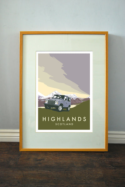 'Highlands' print SWB