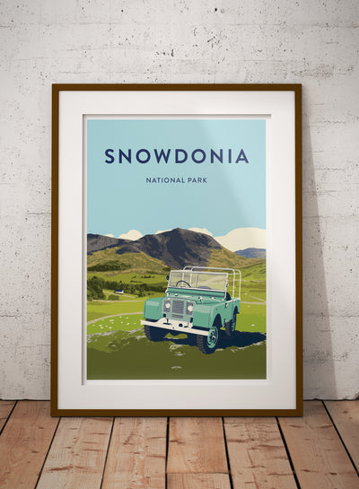 'Snowdonia' Series 1 1948 80" print