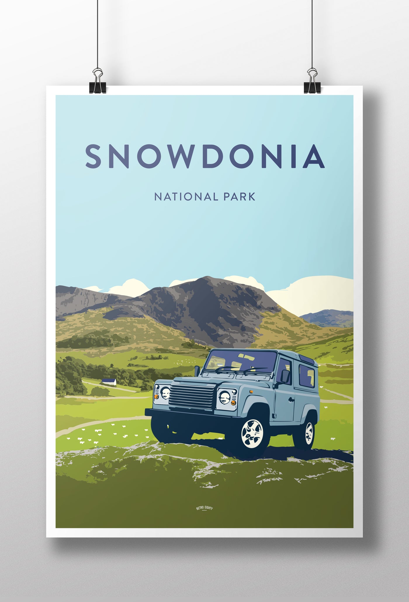 'Snowdonia' 90 print