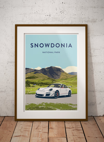 'Snowdonia' 911 GT3 Prints