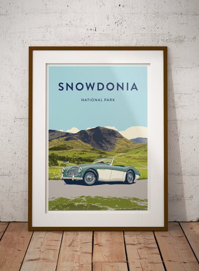 'Snowdonia' Big Healey Prints