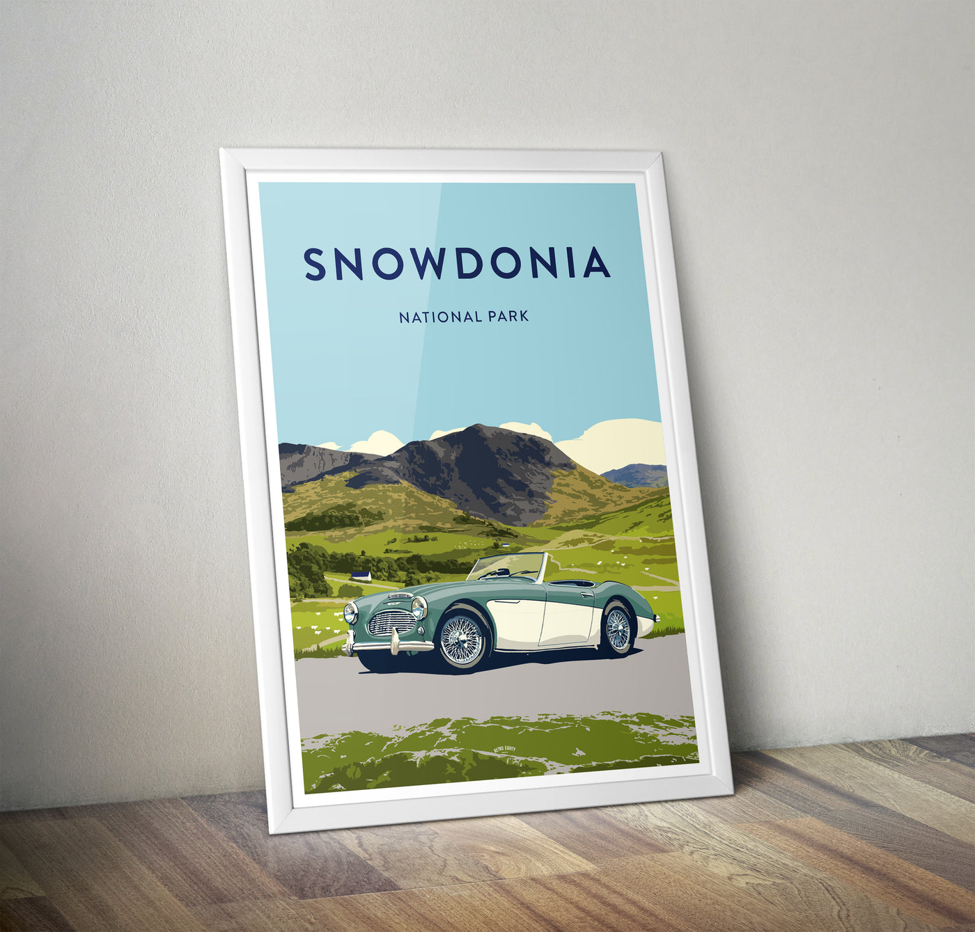 'Snowdonia' Big Healey Prints