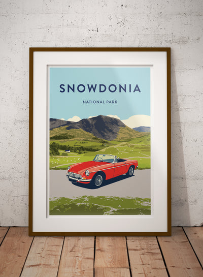 'Snowdonia' MGB Prints
