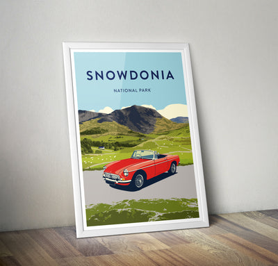 'Snowdonia' MGB Prints