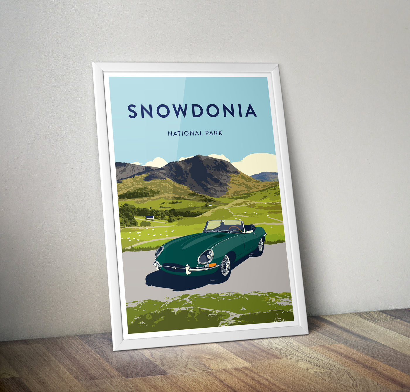 'Snowdonia' E type Prints