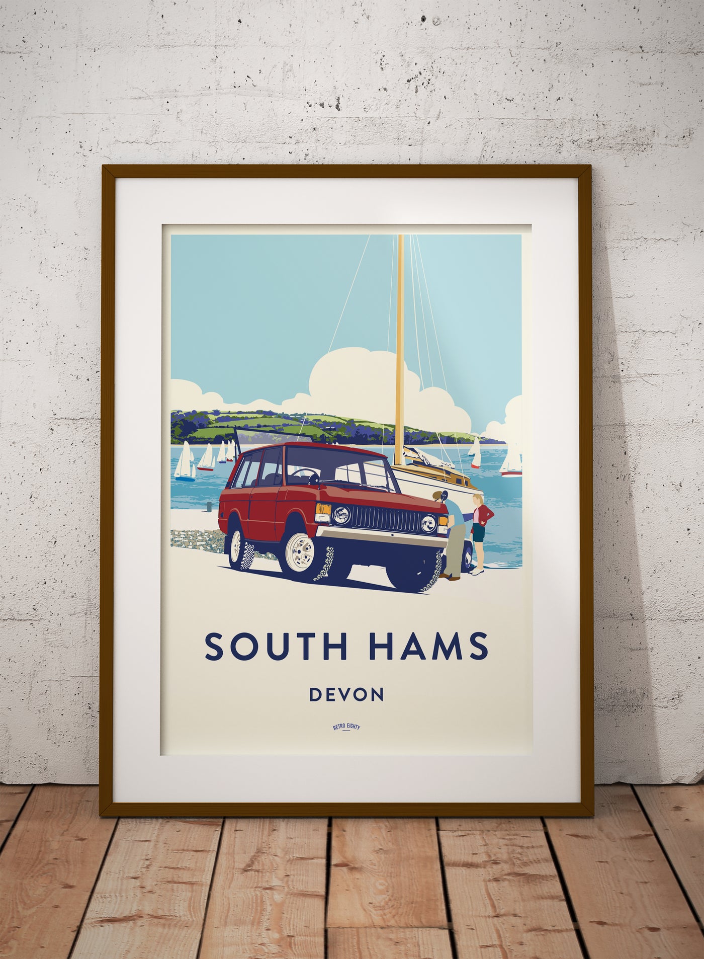 'South Hams, Devon' RRC Prints
