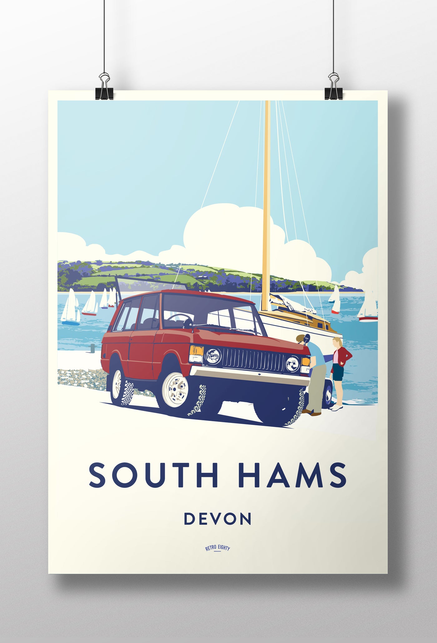 'South Hams, Devon' RRC Prints