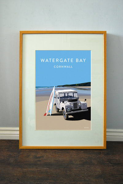 Series 1 'Watergate Bay' print