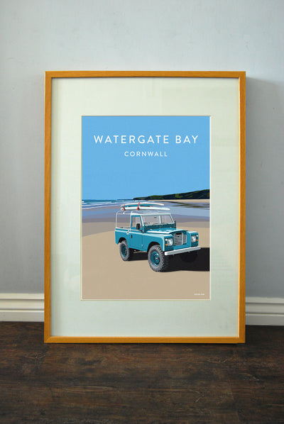 Series 3 'Watergate Bay' print