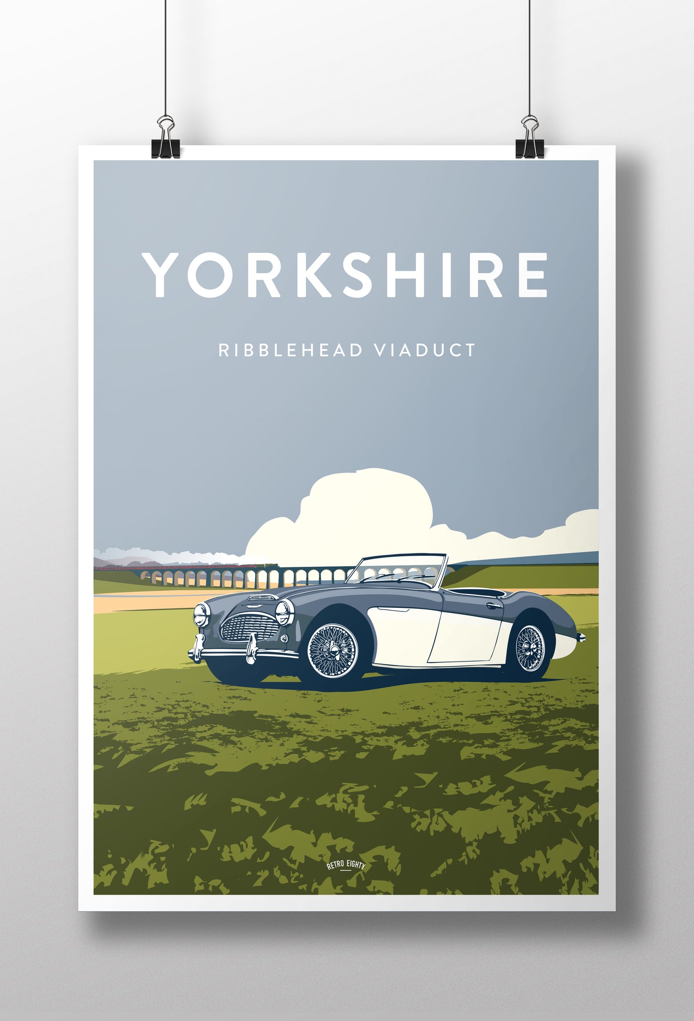 'Yorkshire' Big Healey Prints