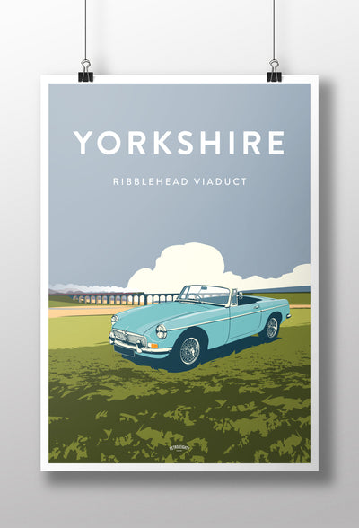 'Yorkshire' MGB Prints